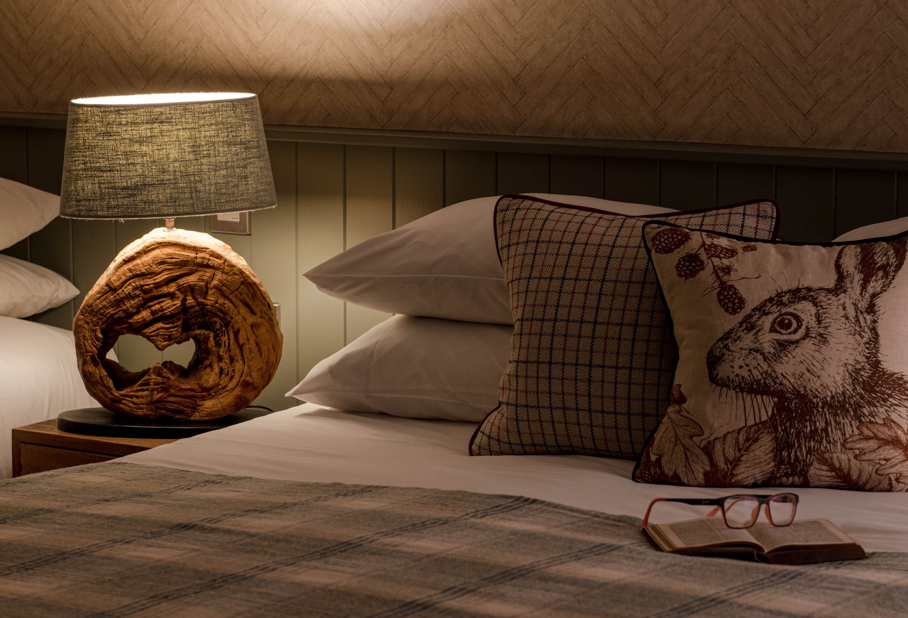 cosy bedroom at the lister arms