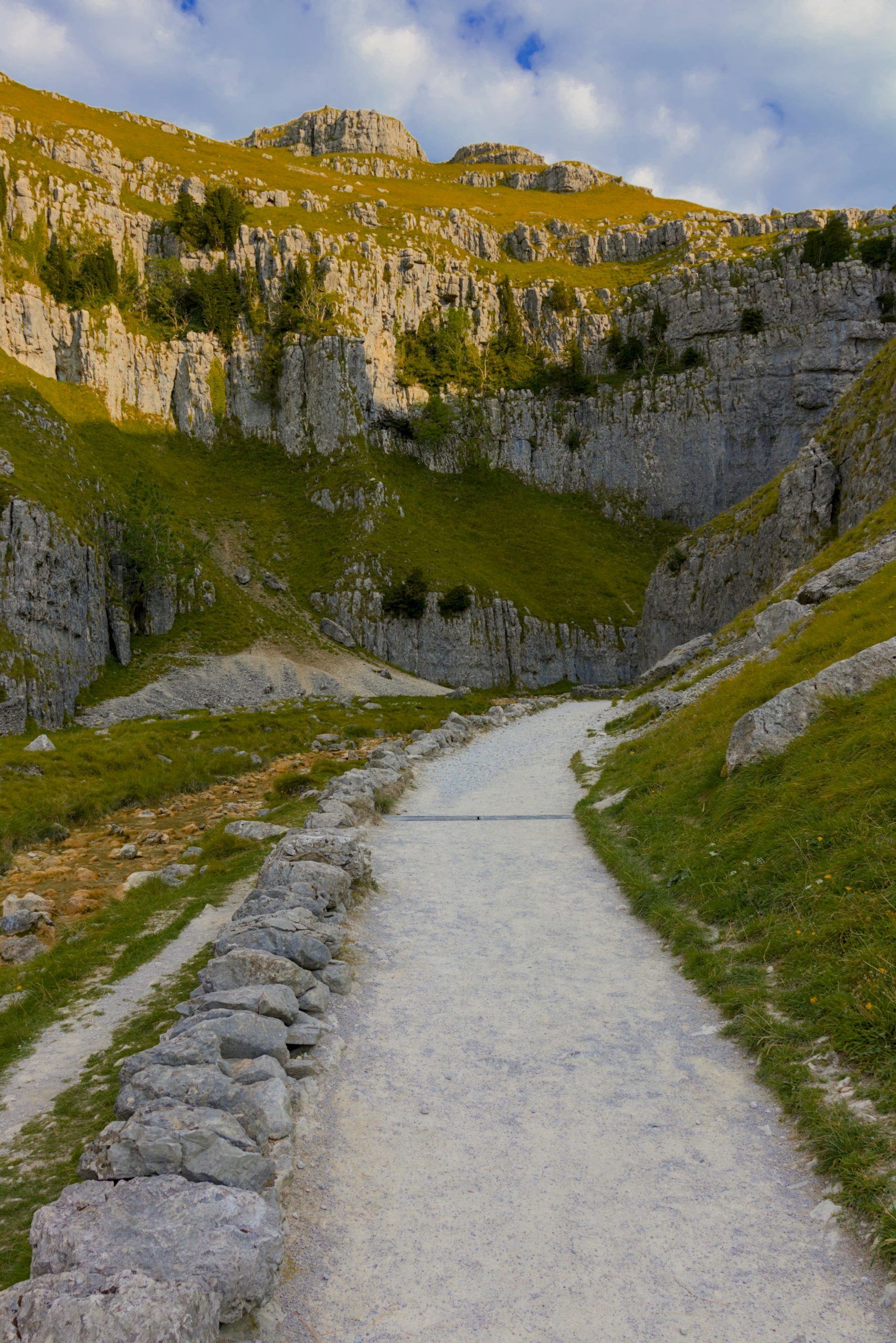 path on malham cove